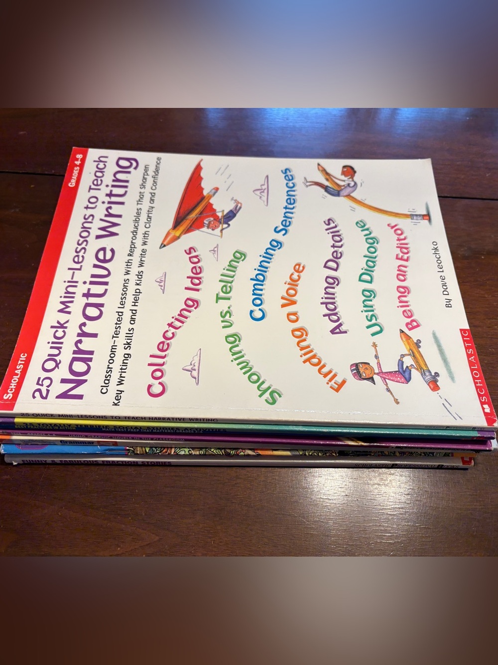 Scholastic Teacher-Created Resource Books Grades 3-8